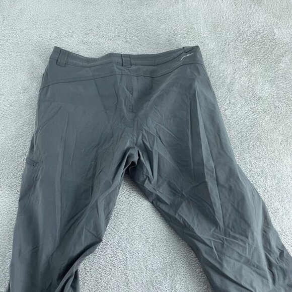 Eddie Bauer Womens Capri Pants Size 10 Gray Nylon & Elastane 4967 - Picture 2 of 10